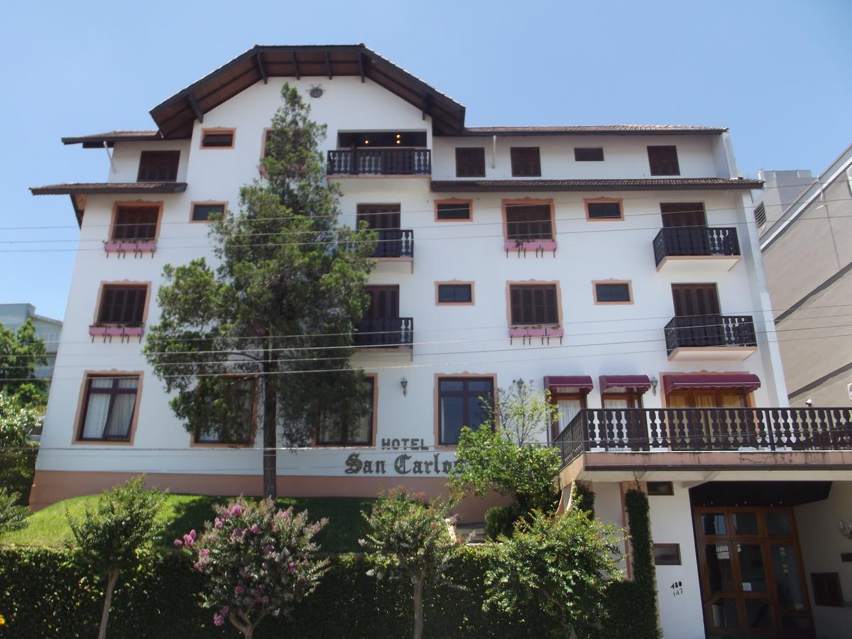 Hotel San Carlos Carlos Barbosa Eksteriør billede