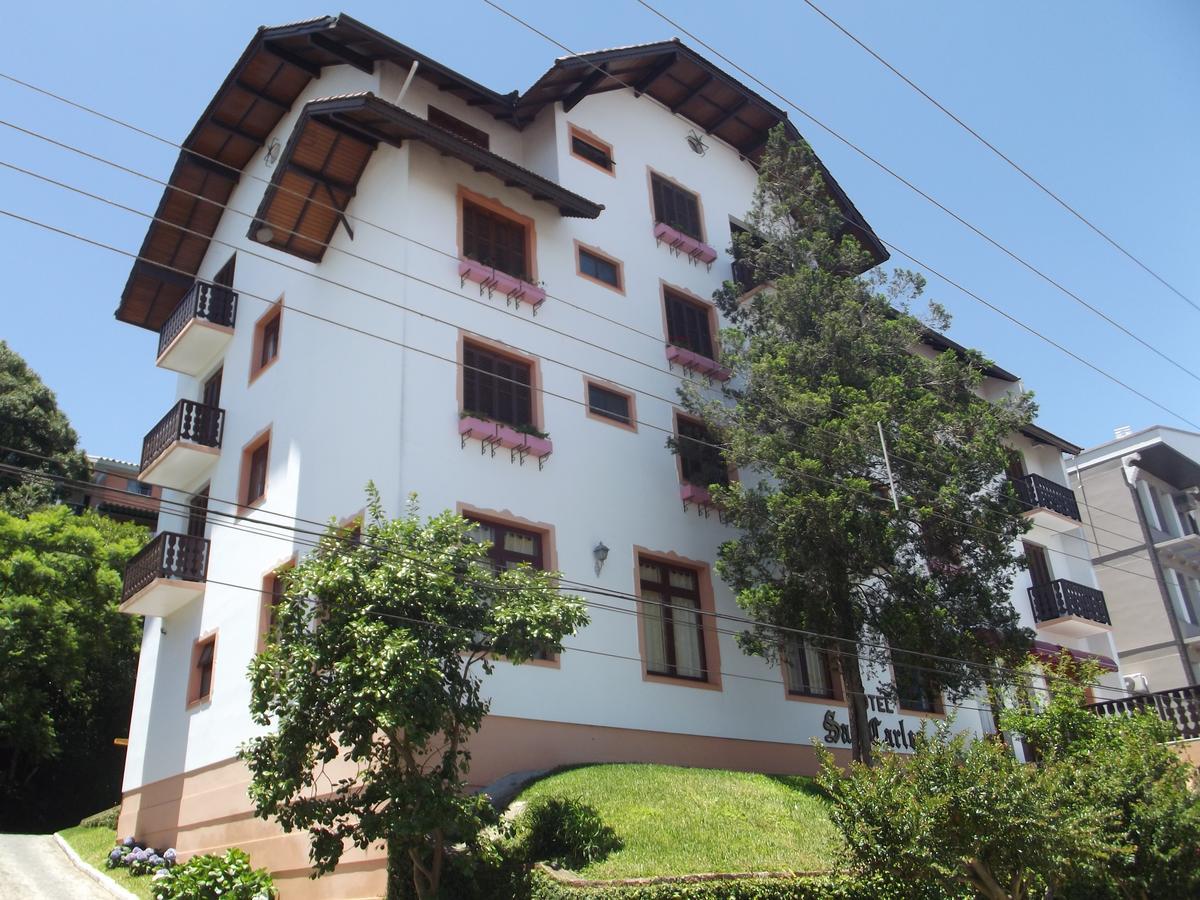 Hotel San Carlos Carlos Barbosa Eksteriør billede